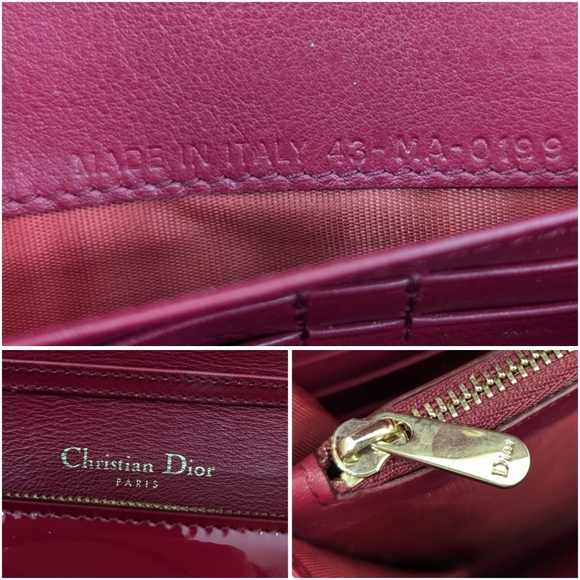 ✨️💎Authentic Christian Dior 30 Montaigne patent leather pouch - Picture 16 of 16